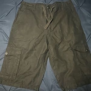 Sean John Black Cargo shorts